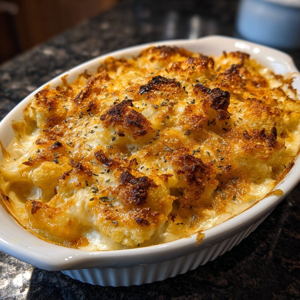 Blumenkohl Gratin Mit Semmelbröseln