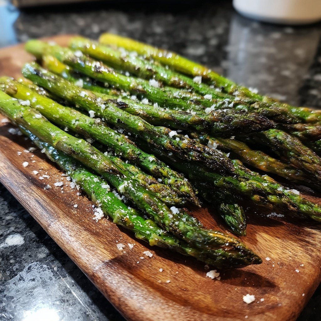 Gegrillte Spargel Stangen