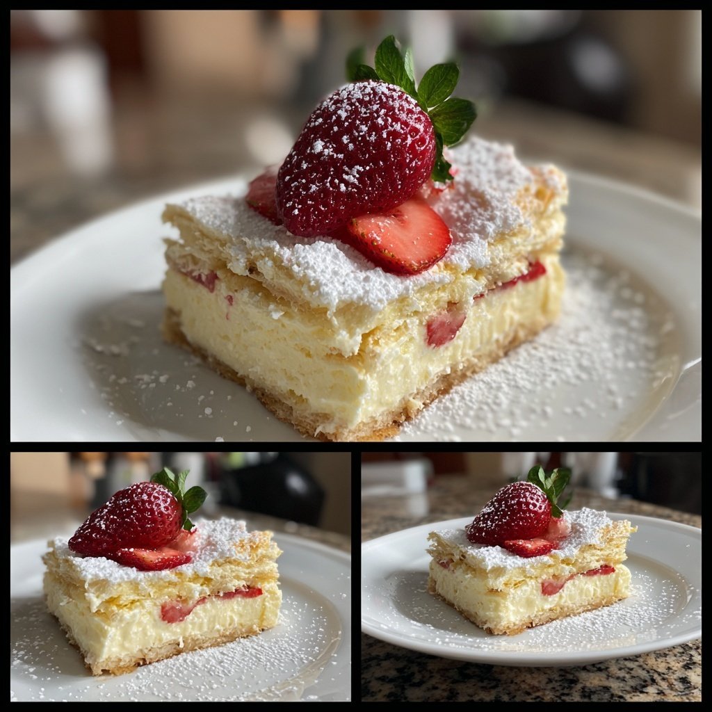 Erdbeer Quark Schnitten