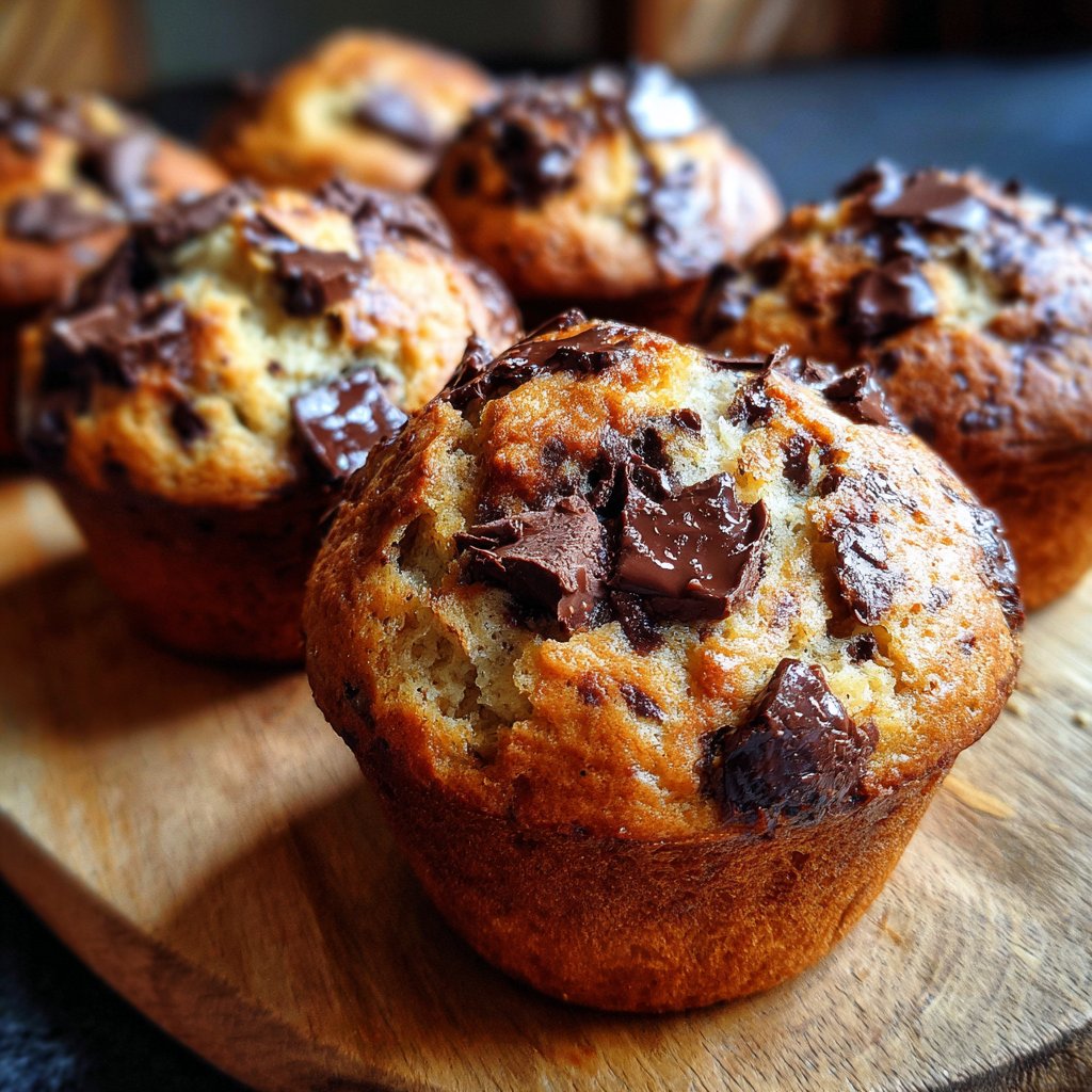Muffins mit Schokostücken extra