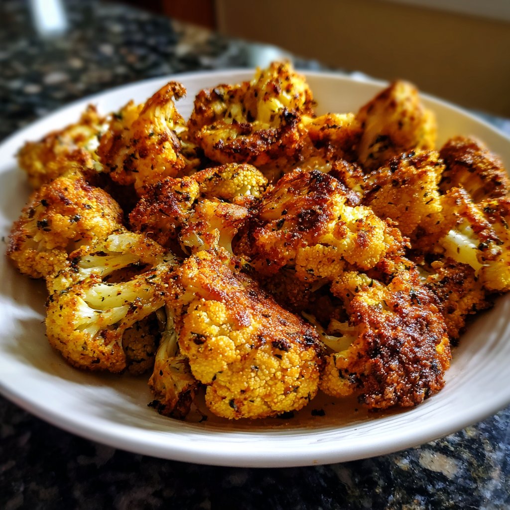 Blumenkohl aus dem Airfryer