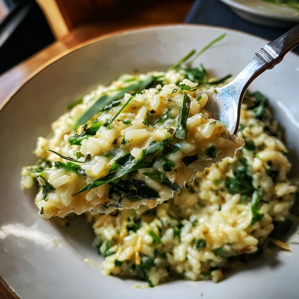 Bärlauch Risotto