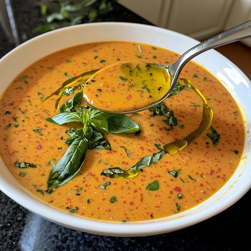 Cremige Tomatensuppe