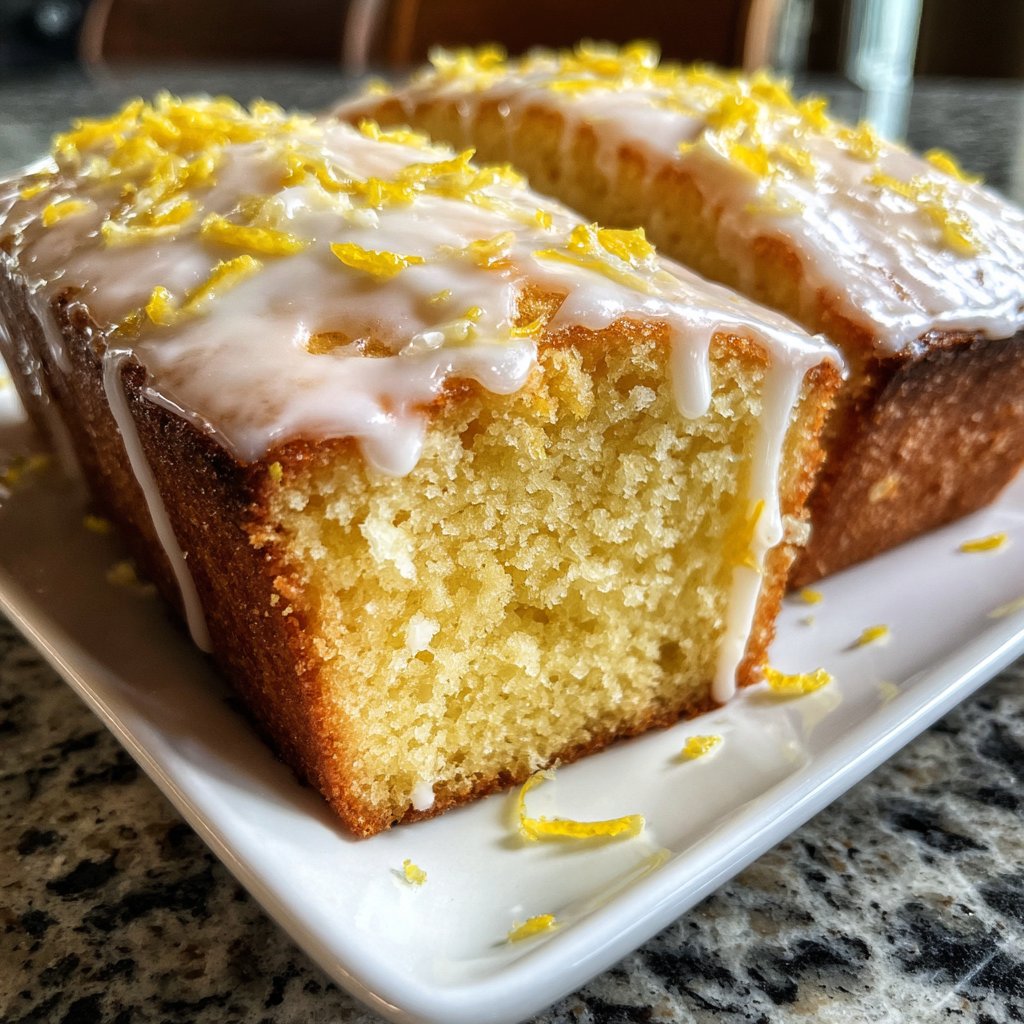 Zitronenkuchen saftig