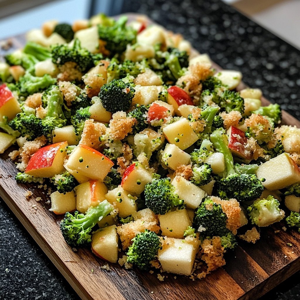 Apfel-Brokkoli-Salat